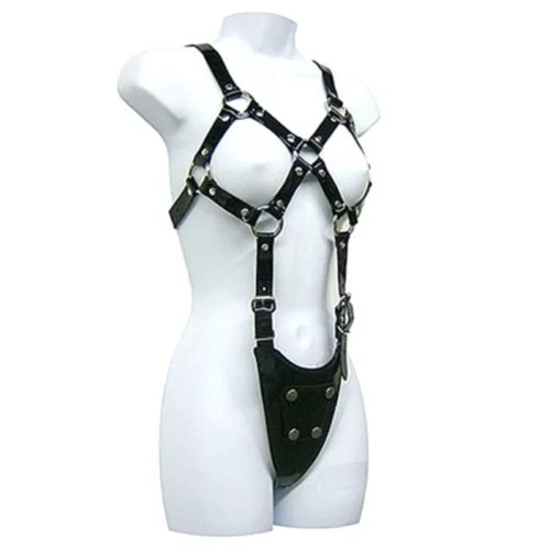 LEATHER BODY - CELÉ KOŽENÉ ŠATY - ŽENY