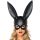 LEG AVENUE BLACK RABBIT MASK
