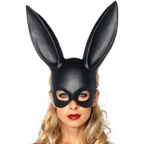 LEG AVENUE BLACK RABBIT MASK
