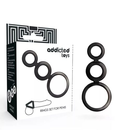 Set kroužků na penis – kvalitní intimní kosmetika