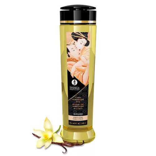 SHUNGA - EROTICKÝ MASÁŽNÍ OLEJ DESIRE 240 ML