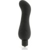 Černý silikonový vibrator g-spot – kvalitní intimní kosmetika
