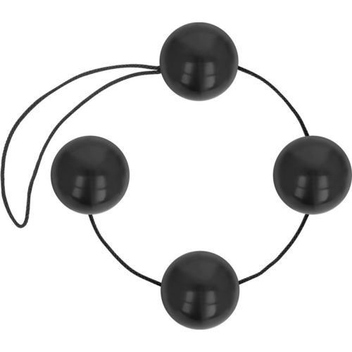 OHMAMA - ČERNÉ ČÍNSKÉ ANÁLNÍ MÍČKY 170 GR