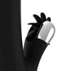 Black&silver- bunny rotační vibrátor – kvalitní intimní kosmetika