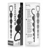 BLACK&SILVER - MILA ANÁLNÍ SRDCE PERLOVÁ ŠŇŮRKA 18 CM