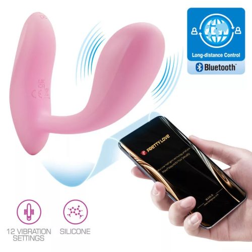 PRETTY LOVE - BAIRD G-SPOT 12 VIBRATIONS DOBÍJÍCÍ RŮŽOVÁ
