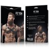 FETISH SUBMISSIVE ATTITUDE -  NASTAVITELNÝ HRUDNÍ POPRUH SE Zipem PRO MUŽE