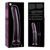NEBULA BY IBIZA - MODEL 9 DILDO BOROSILIKÁTOVÉ SKLO 15,5 X 2,5 CM RŮŽOVÉ