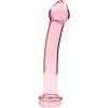 NEBULA BY IBIZA - MODEL 11 DILDO BOROSILIKÁTOVÉ SKLO 16 X 3 CM RŮŽOVÉ