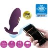 PRETTY LOVE - ANÁLNÍ ZÁSTRČKA FIALOVÁ OVLÁDANÁ JEFFERSONOVOU APP