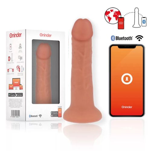 ONINDER - VELKÝ VIBRATOR BOGOTA DILDO 9 RYCHLOSTNÍ REALISTICKÝ 22 CM -O- 4,5 CM