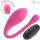 INTENSE - VIBRATOR JANICE DVOJITÁ STIMULACE 10 VIBRACÍ S RŮŽOVÝM DÁLKOVÝM OVLÁDÁNÍM