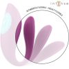 INTENSE - VIBRÁTOR A STIMULÁTOR ANNIE VE TVARU U ANNIE S FIALOVÝM DÁLKOVÝM OVLÁDÁNÍM