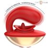 Intense – vibrátor a stimulátor mariah ve tvaru u 10 vibrací červený – kvalitní intimní kosmetika