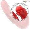 INTENSE - NATHY DVOJITÝ VIBRATOR MULTIFUNKČNÍ STIMULÁTOR S ČERVENÝMI ÚSTY