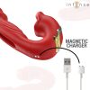 INTENSE - NATHY DVOJITÝ VIBRATOR MULTIFUNKČNÍ STIMULÁTOR S ČERVENÝMI ÚSTY