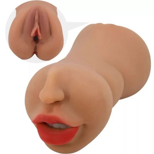 CRAZY BULL – Zoey dvojitý masturbátor s ústy a vagínou