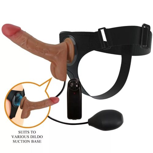 PRETTY LOVE – vibrující a stříkající dildo postroj