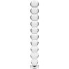 Model 22 dildo borosilikátové sklo 21,5 x 2,5 cm transparentní – kvalitní intimní kosmetika