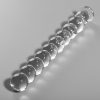 NEBULA BY IBIZA - MODEL 22 DILDO BOROSILIKÁTOVÉ SKLO 21,5 X 2,5 CM TRANSPARENTNÍ