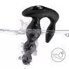 Manfun vibrator a stimulátor anální zástrčka s dálkovým ovládáním černá – kvalitní intimní kosmetika