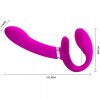Pretty Love Valerie – dvojitý strap-on vibrátor s 12 vibračními úrovněmi