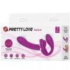 Pretty Love Valerie – dvojitý strap-on vibrátor s 12 vibračními úrovněmi